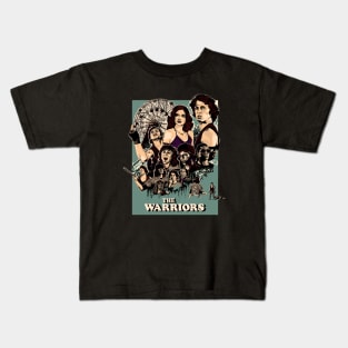 The Warriors Gangster Subway Fight Kids T-Shirt